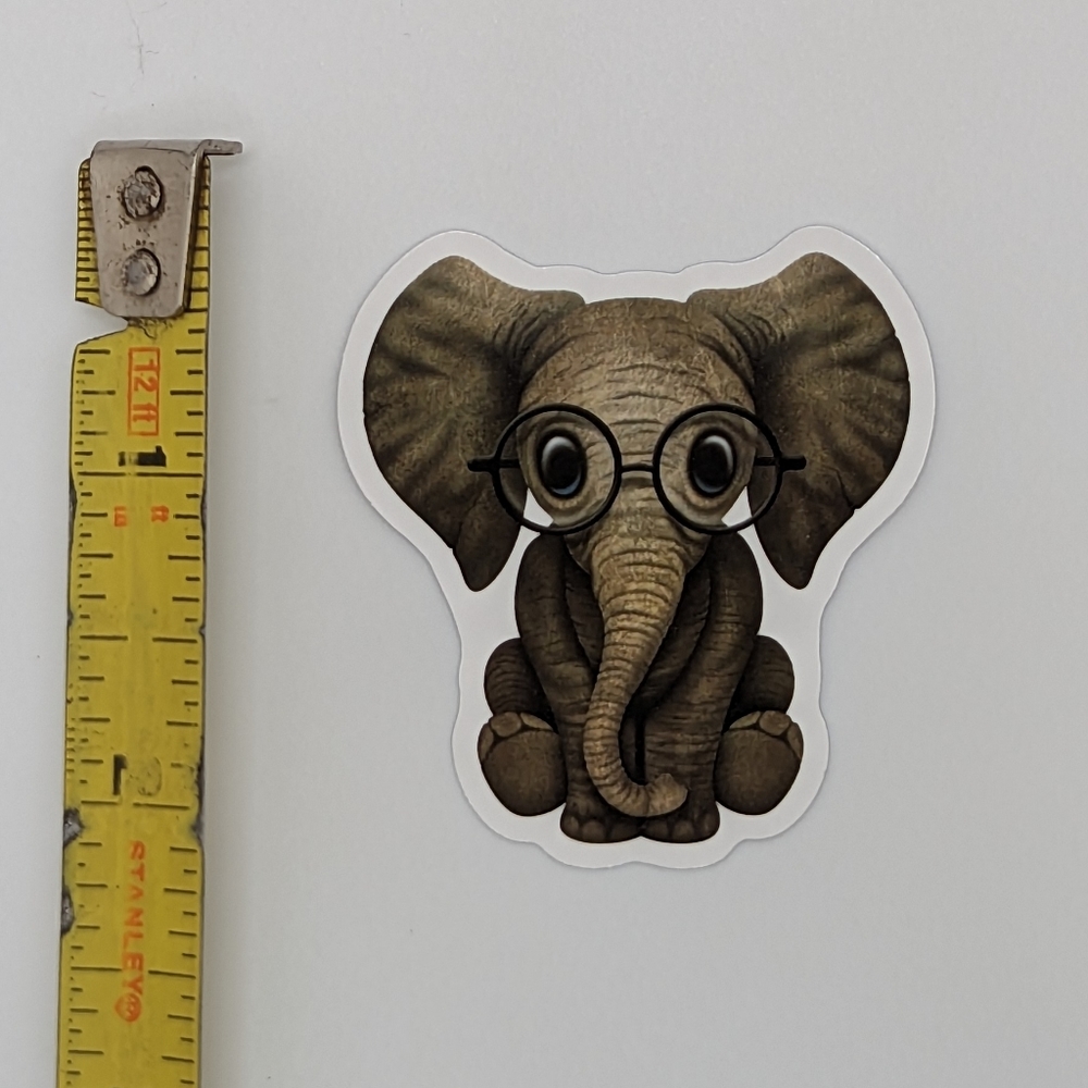 Elephant Sticker - Picture 2 of 2